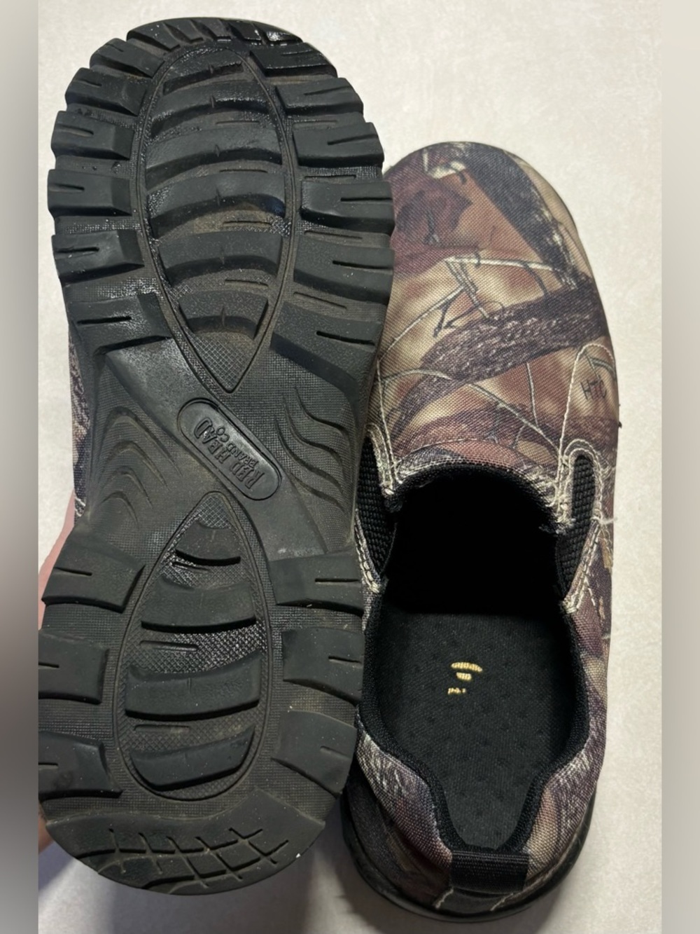 RedHead Men's Camouflage Slip-On Loafers - Brown/Green Camo - Picture 5 of 6